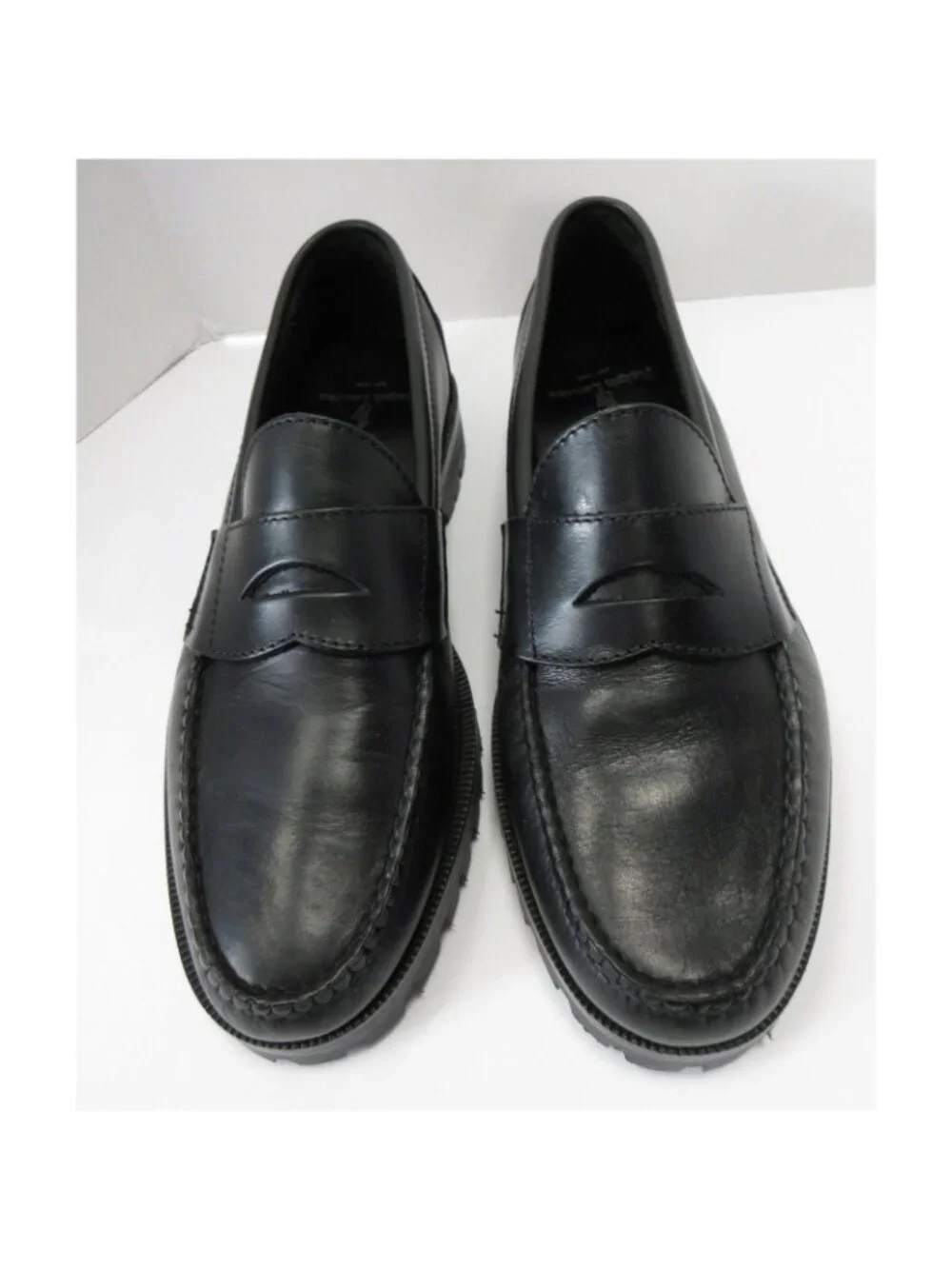 VGT Polo Ralph Lauren Shoes 10.5 D Penny Loafer Ranger Slip On Lug Y2K